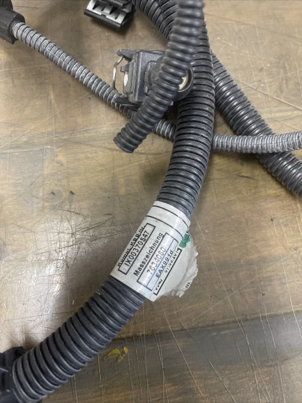 2014-2016 BMW 328i Automatic Transmission Wiring Harness MPN 7634058 image 2