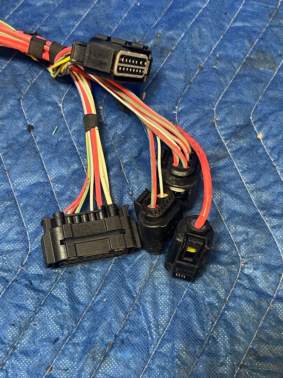 2011-2013 BMW E70 X5 3.0 & F10 535xi Automatic Transmission Wiring Harness MPN 7806932 image 2