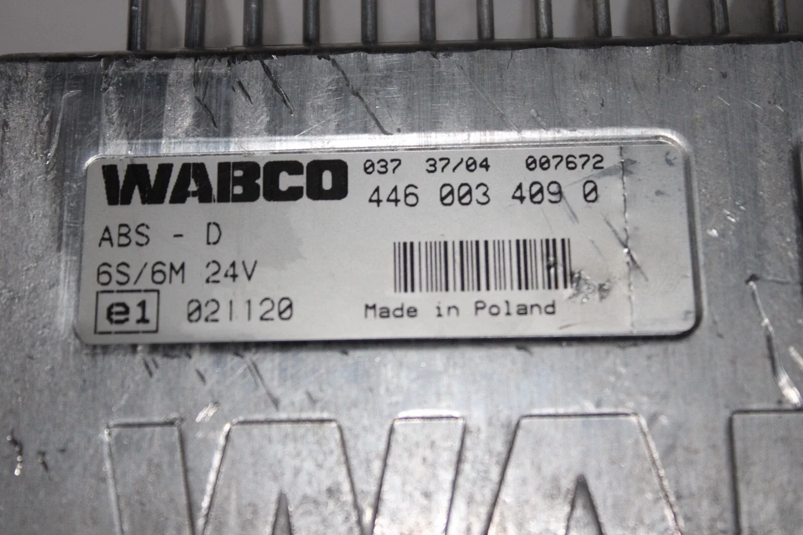 WABCO ABS Computer 446 003 409 0 6S/6M 24V 5-Pin image 2