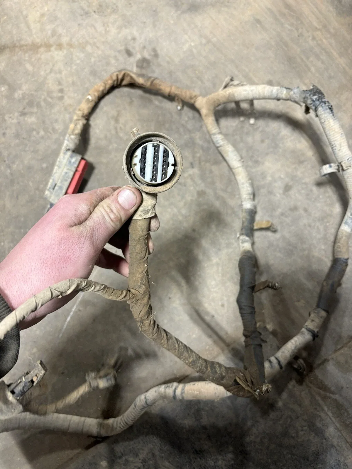 2011-2016 F250 F350 6.7 Transmission Wire Harness Floor Shift 4x4 image 3