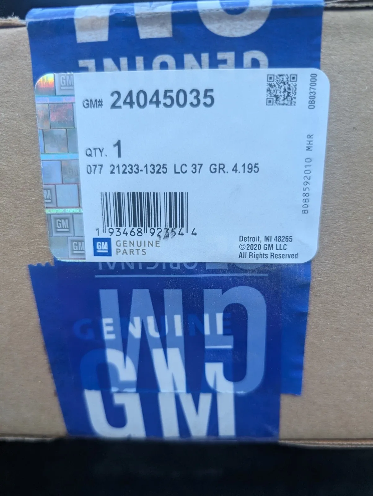 Gm 8l90 Genuine OEM Transmission Pan 2015 Chevy Silverado 6.2l