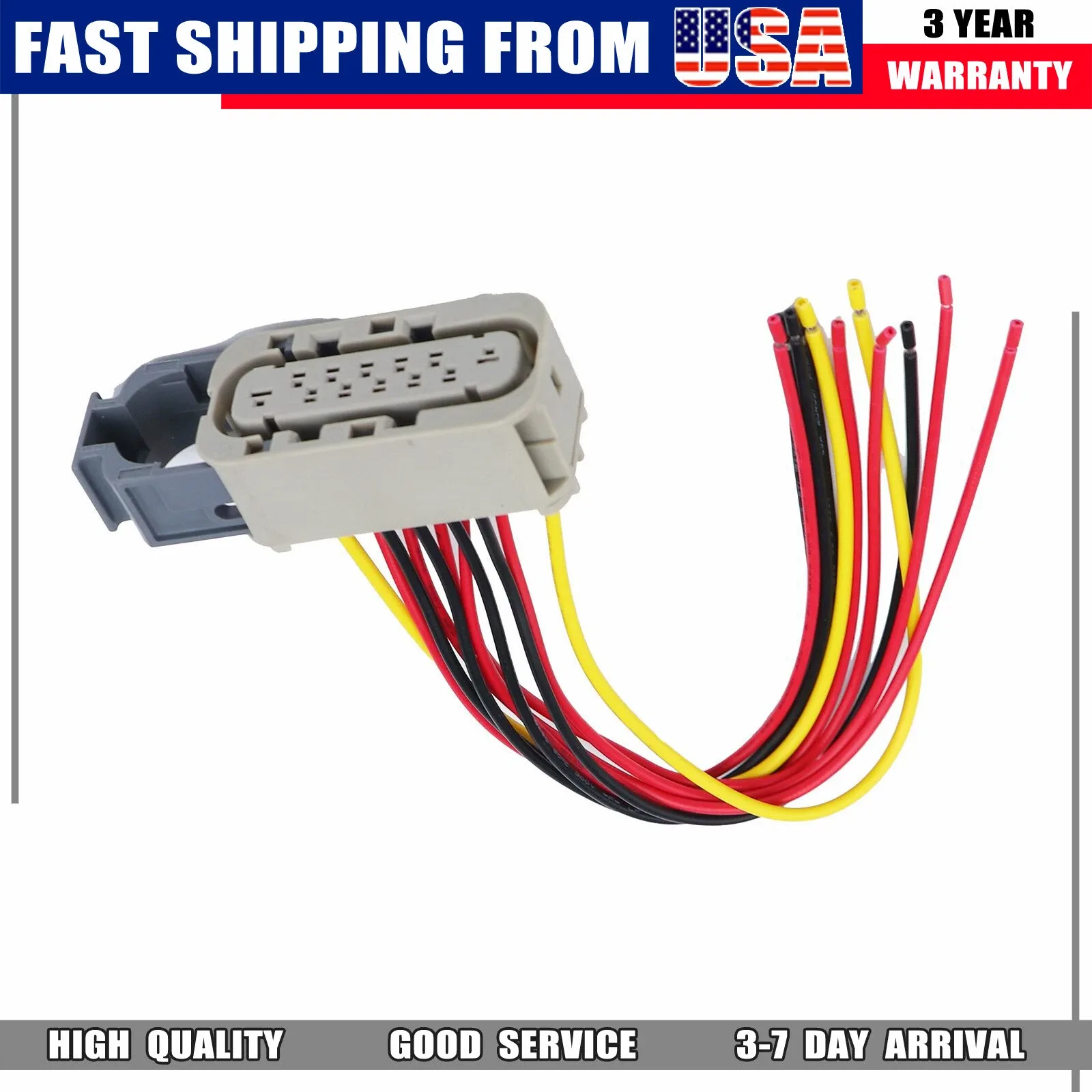 External Wiring Harness Repair Pigtail for 4L60E / 4L65E / 4L80E — MPN 350-0096 image 4