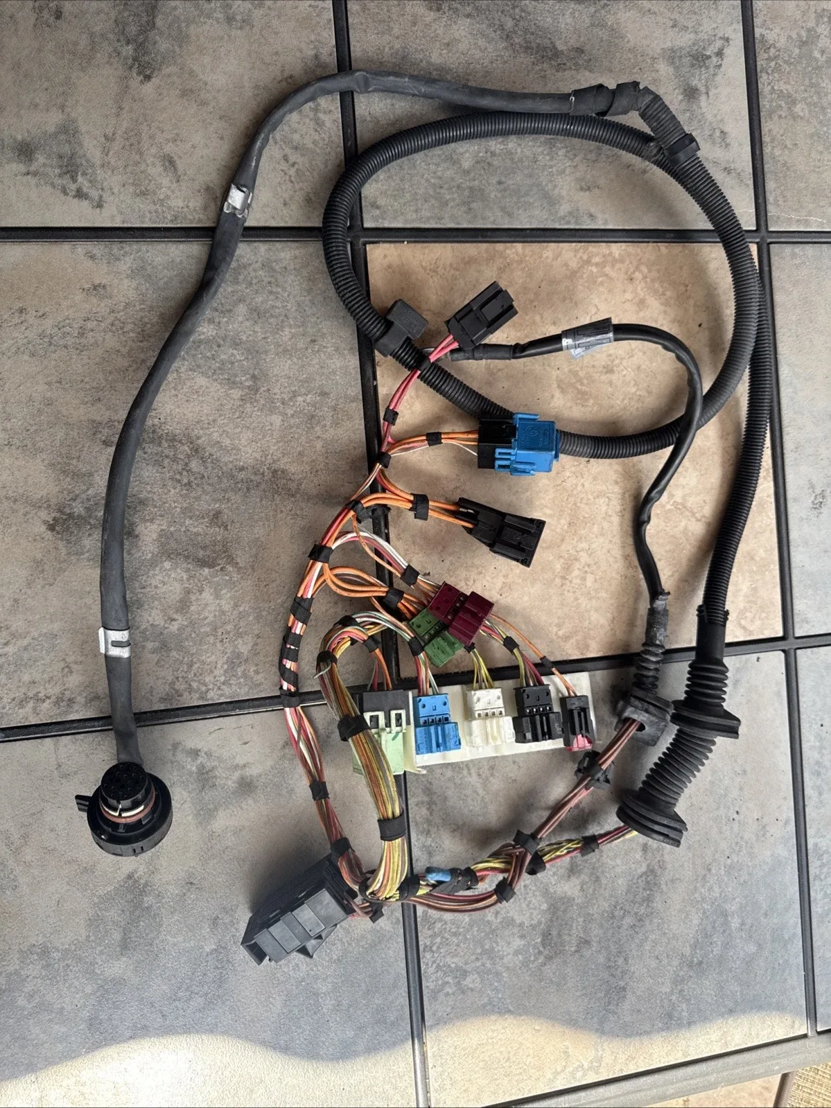 2004-2009 BMW 525I RWD SIDE WIRING HARNESS TRANSMISSION OEM