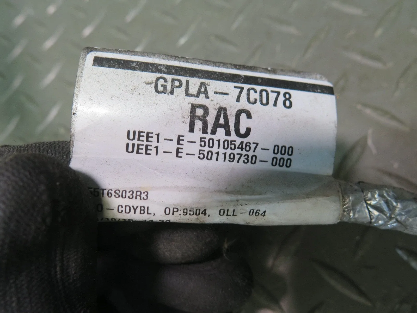 2016 Land Rover Range Rover Sport L494 8HP-45 Transmission Wiring Harness GPLA-7C078-RAC image 3