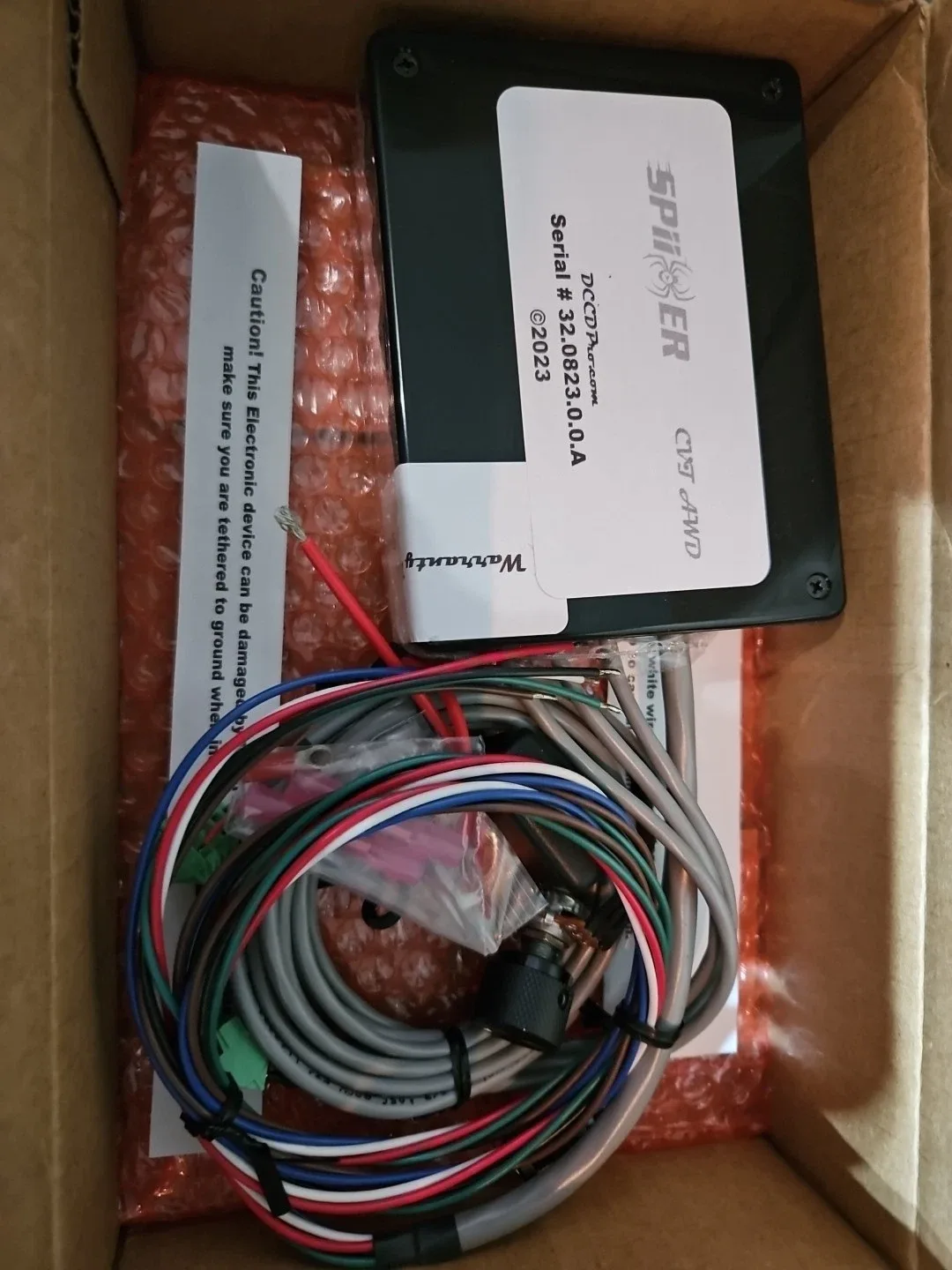 Spiider Lineartronic CVT AWD Controller for Subaru - 4x4 Diff Lock Wiring Harness