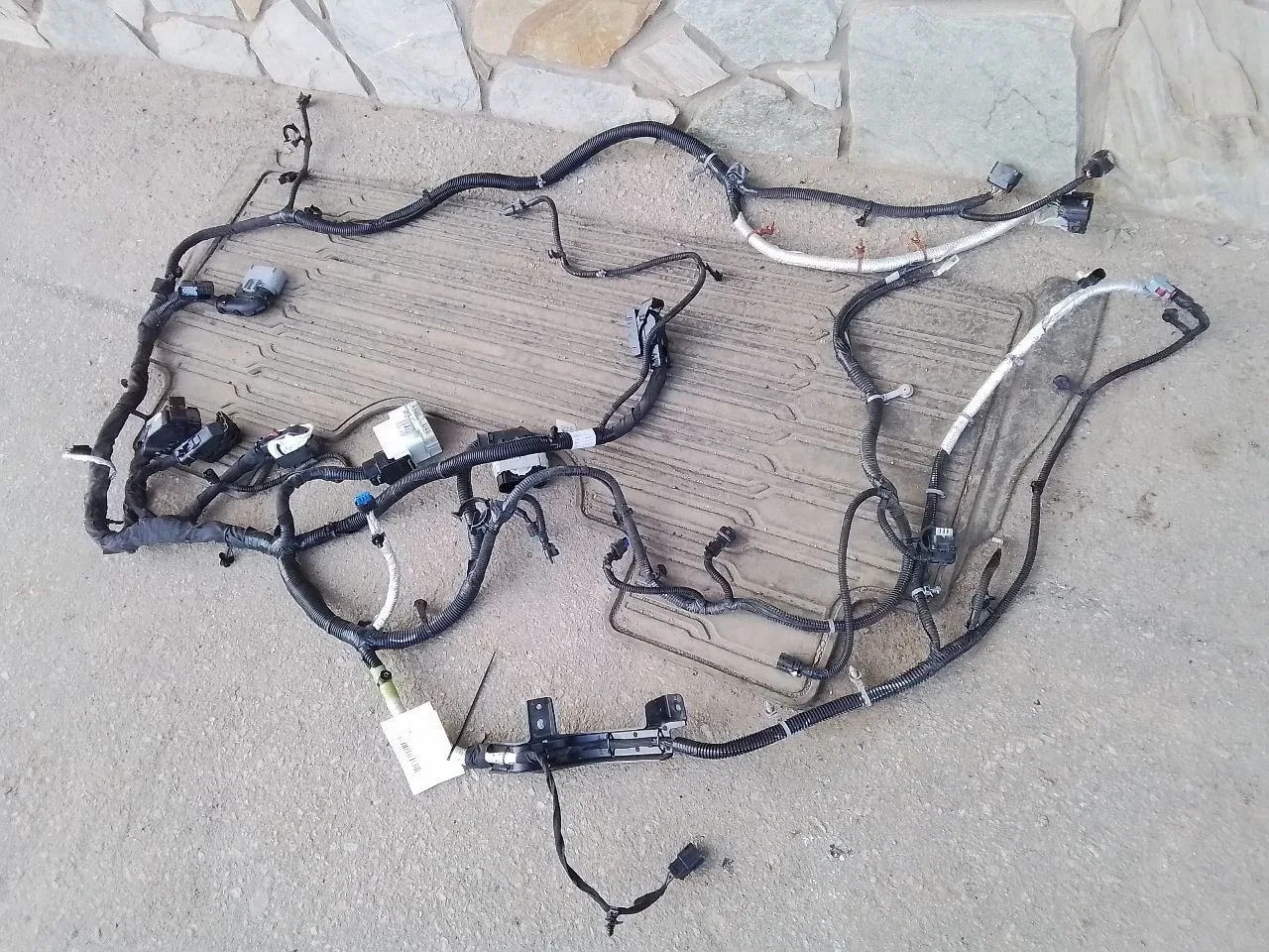 2024 SILVERDO 3500 TRANSMISSION WIRE HARNESS 4X4 DIESEL AUTO 85618134 image 2