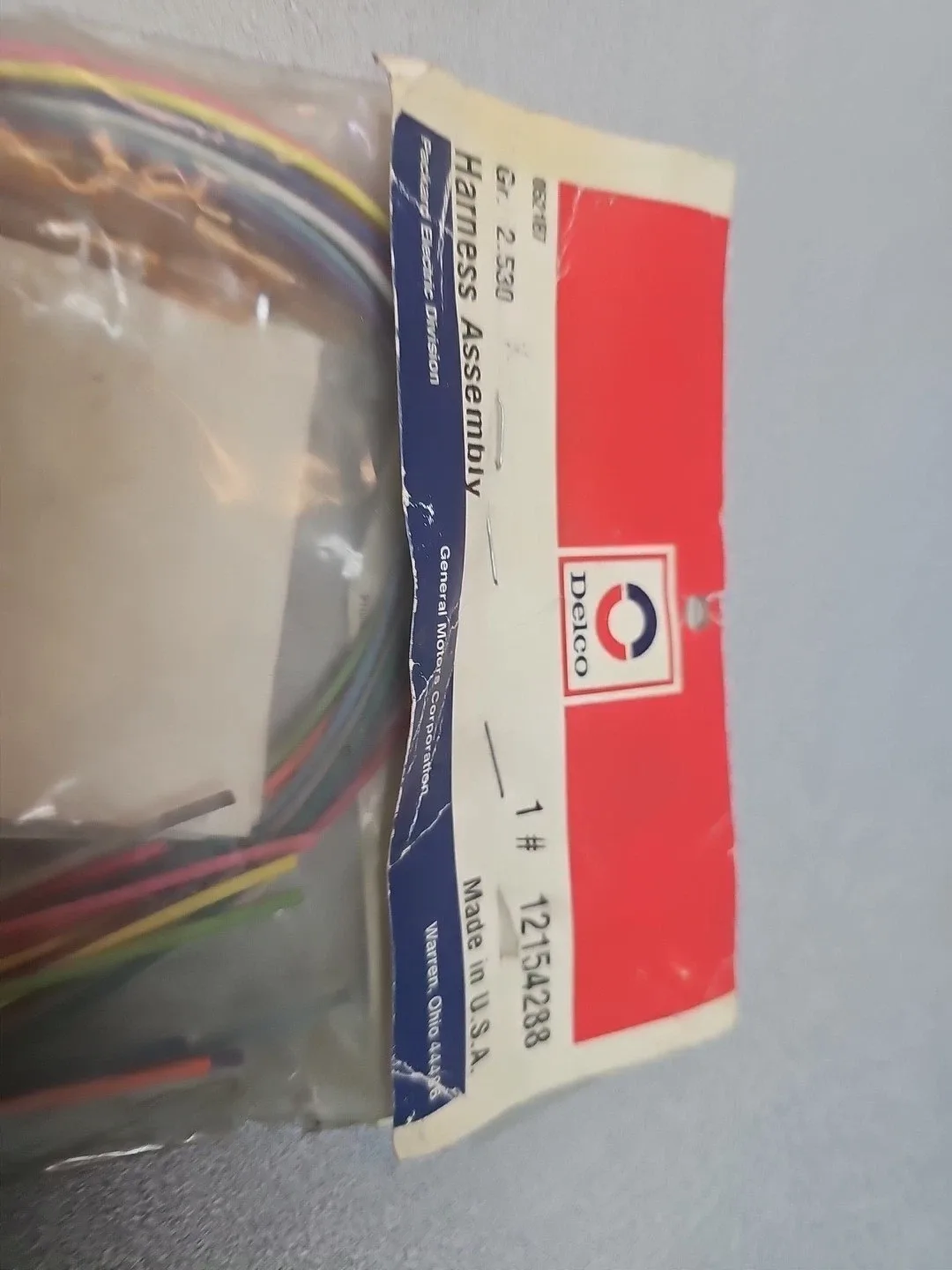 1991-1996 Blazer C1500 4L80E/4L85E Wiring Harness Delco 12154288 image 2