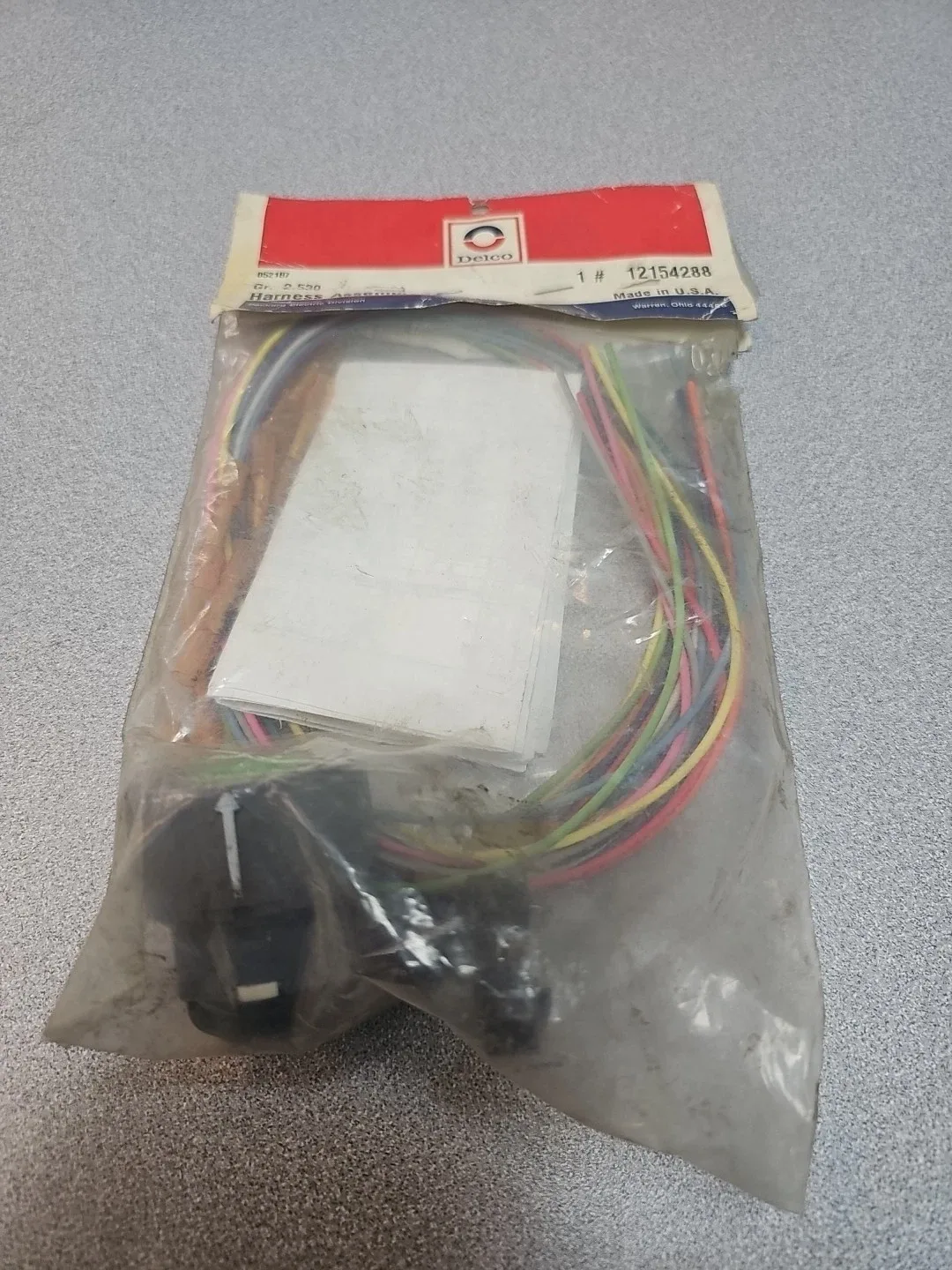 1991-1996 Blazer C1500 4L80E/4L85E Wiring Harness Delco 12154288
