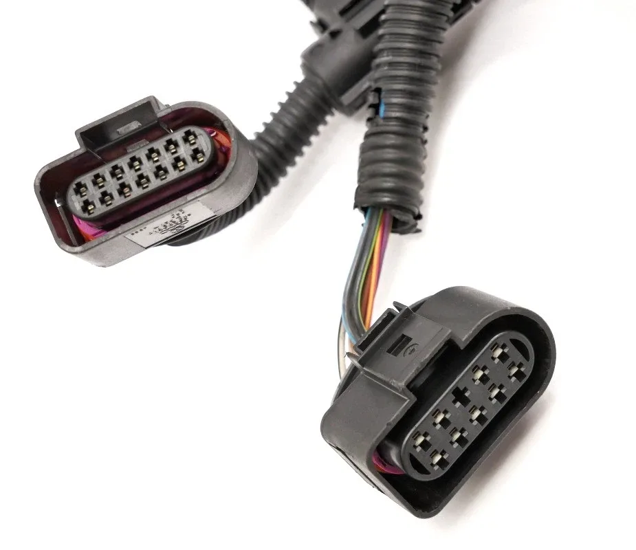 2008-2010 Volkswagen Beetle Automatic Transmission & Starter Wiring Harness Pigtail Plugs image 2