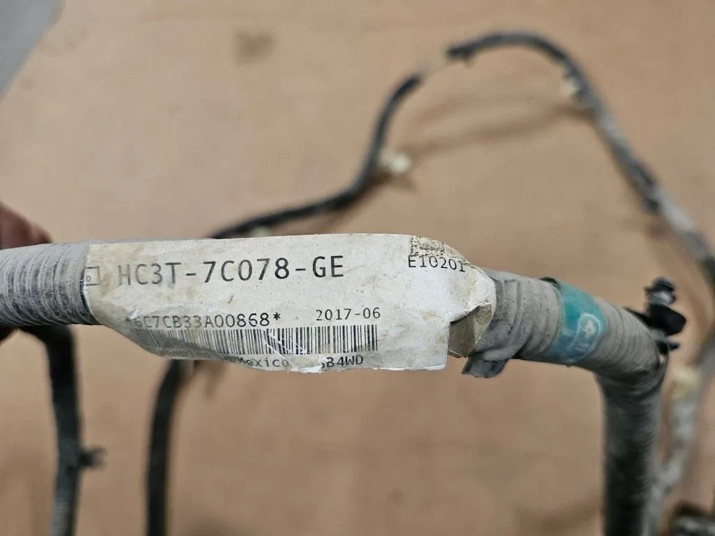 2017 Ford F450SD Transmission Wire Harness HC3T-7C078-GE 6R140 image 2