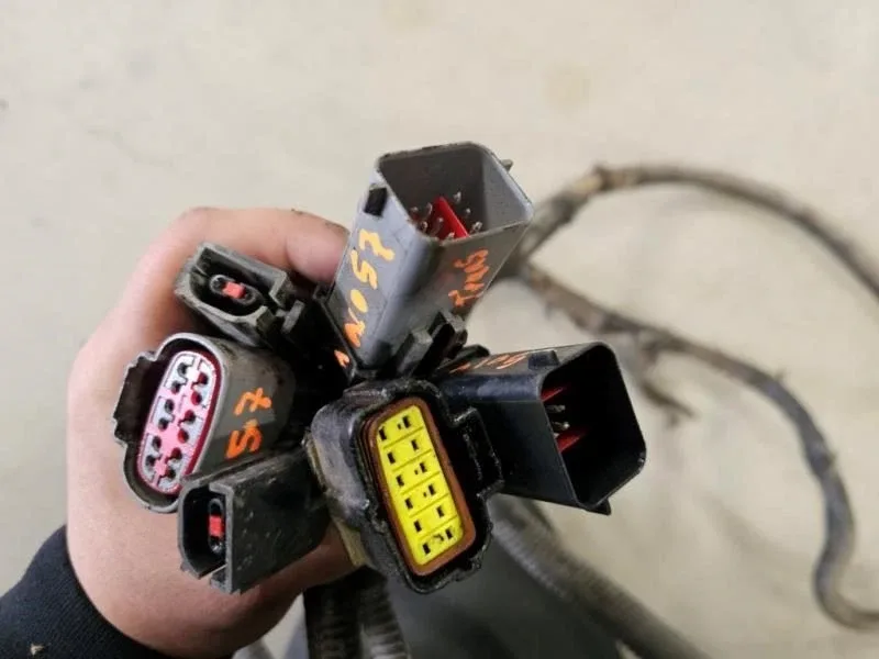 USED 2000 FORD F450 2WD TRANSMISSION WIRE HARNESS 4R100 Shipped image 2