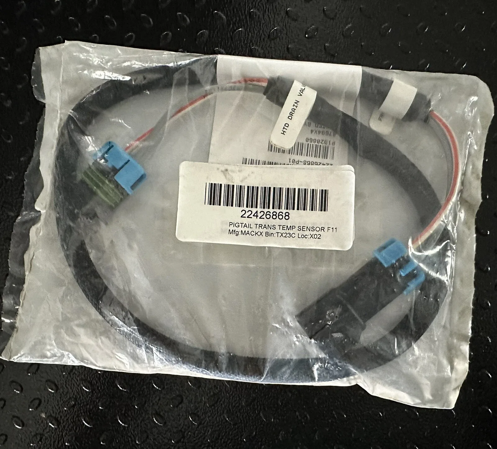 Mack Transmission Temperature Sensor Pigtail F11 Volvo wire cable 22426868 truck