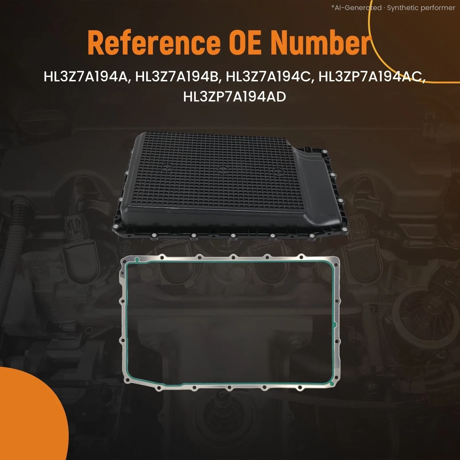 Auto Transmission Oil Pan for Ford Bronco/Ranger 10 Speed 2019-2023 image 4