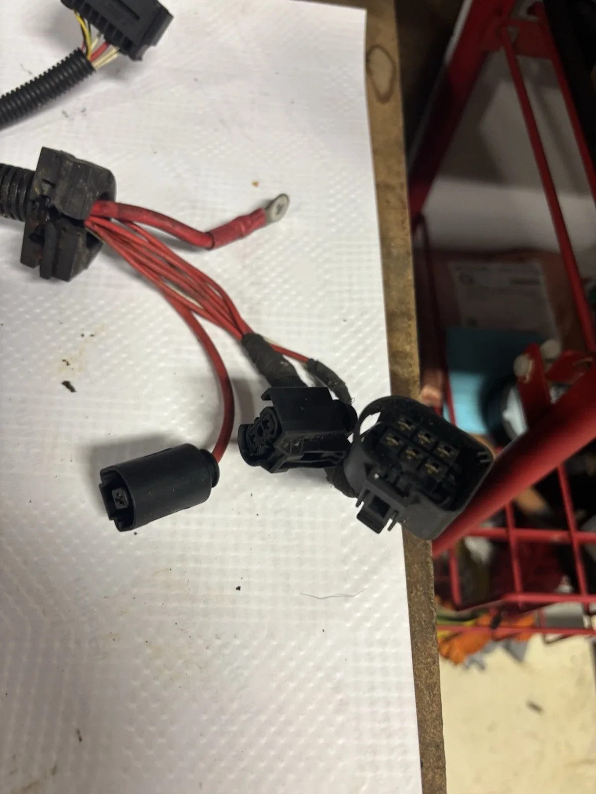 2012-2017 BMW F25 X3 28iX N20 Automatic Wiring Harness MPN 12537634067 image 2
