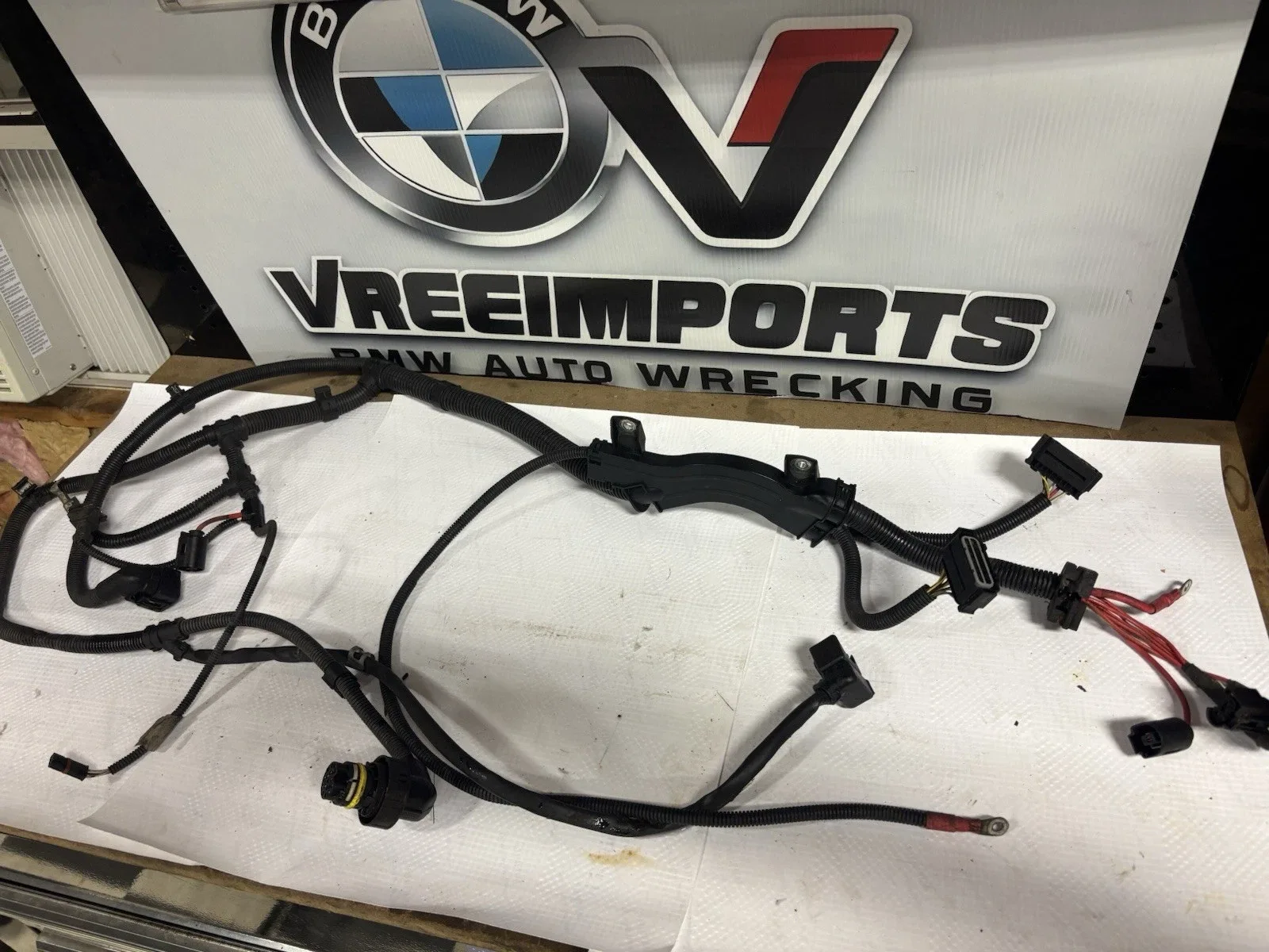 2012-2017 BMW F25 X3 28iX N20 Automatic Wiring Harness MPN 12537634067