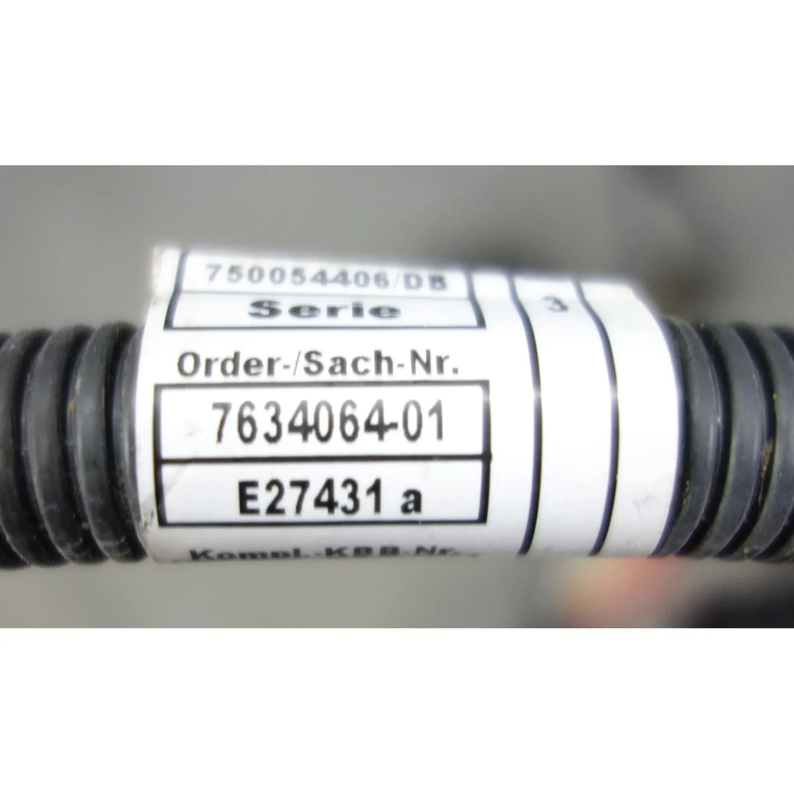 2012-2016 BMW F10 528i xDrive N20 Automatic Transmission Wiring Harness MPN 12537634064 image 3