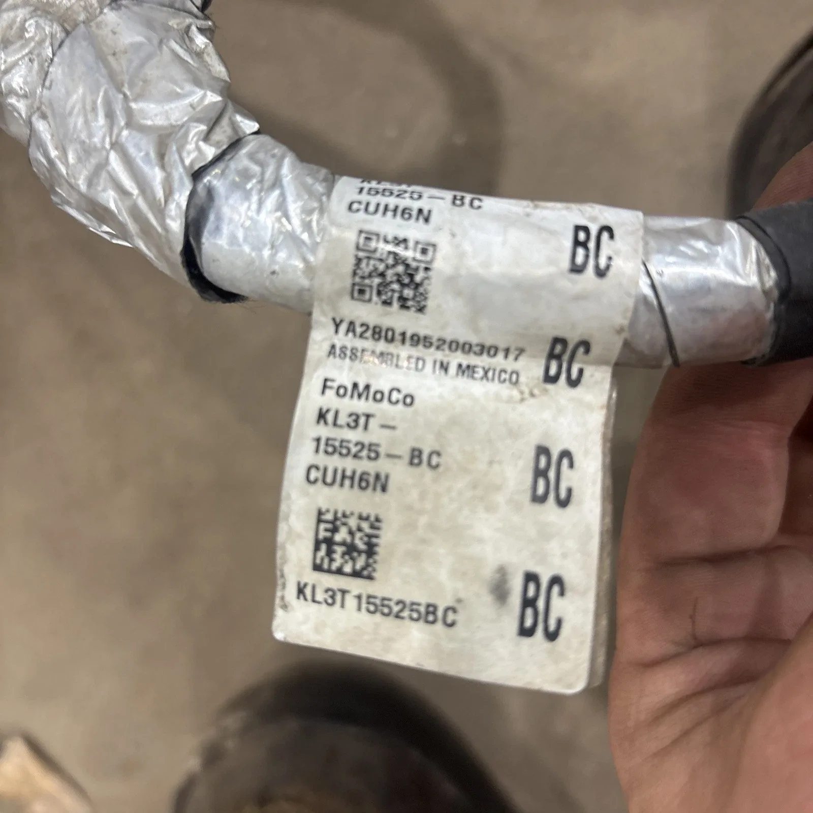 2018 Ford F150 Transmission Wire Harness KL3T-15525-BC image 2