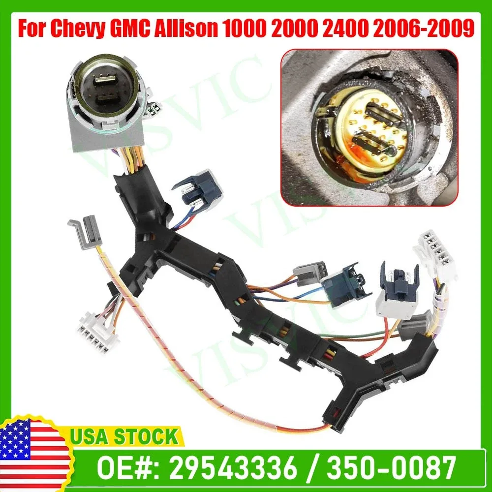2006-2009 Allison 6-Speed Transmission Wiring Harness for Chevy/GMC Duramax – MPN 29543336 350-0087 image 3