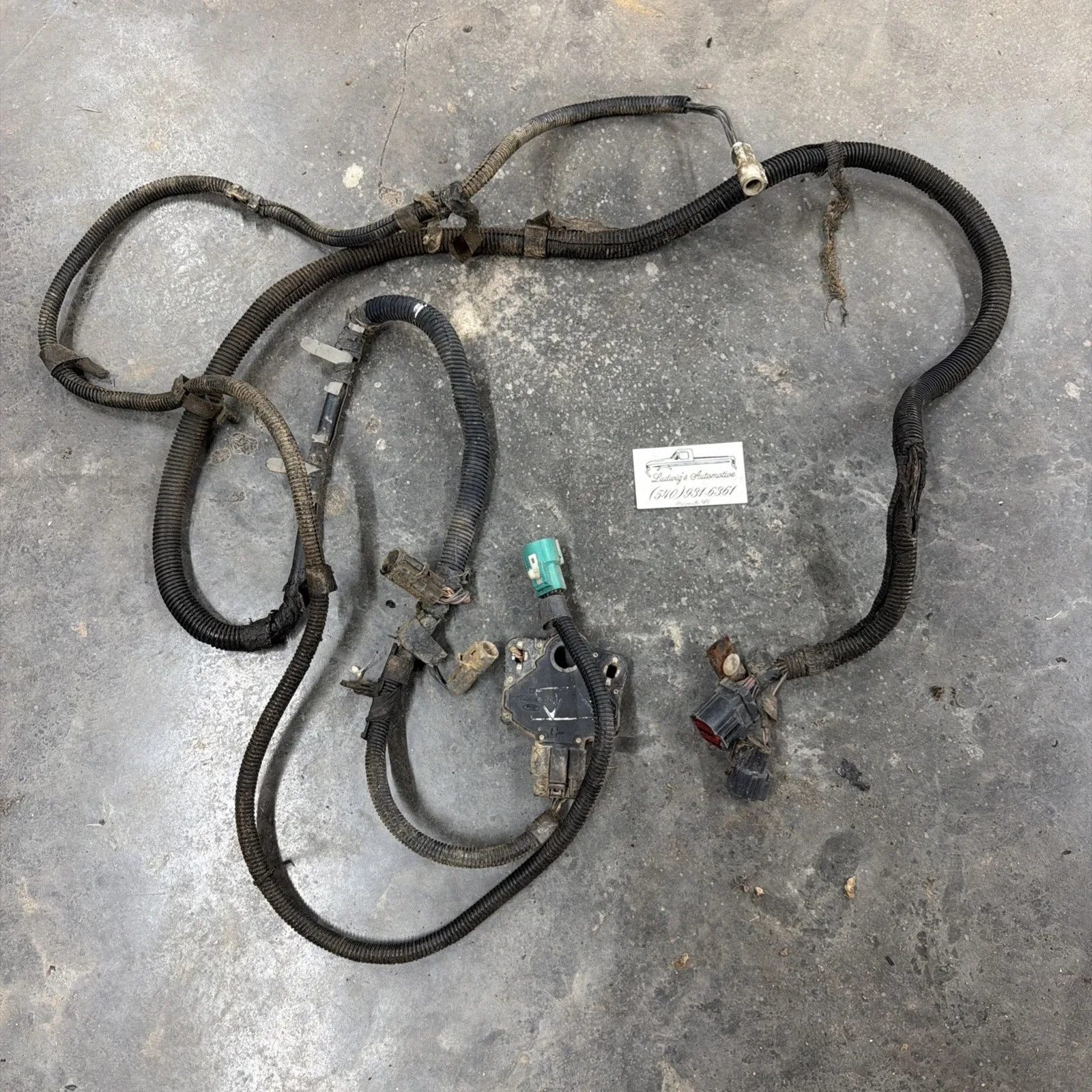 1995-1997 Ford F250/F350 7.3L Diesel E4OD Transmission Wiring Harness