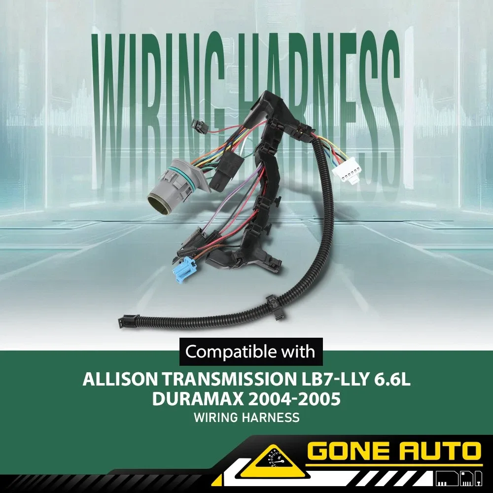 2004-2005 LB7/LLY 6.6L Duramax Allison Transmission Wiring Harness GA484626 (29539792) image 2