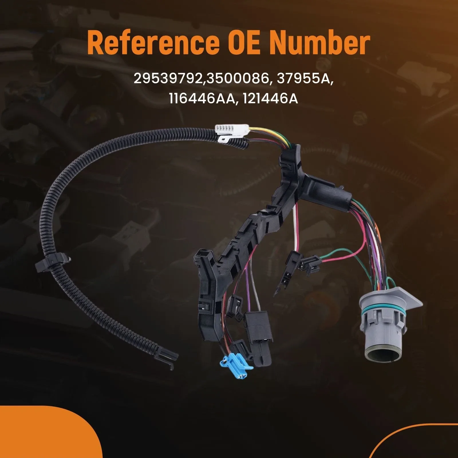 2003-2006 GMC Sierra 2500/3500 Transmission Wiring Harness 29539792 (ENAHBD) image 2