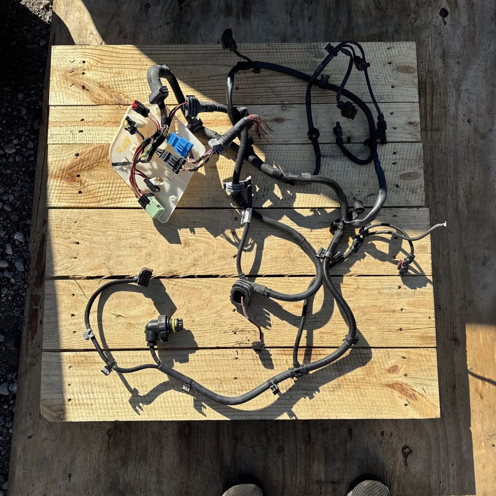 2014-2016 BMW F10 535D N57 xDrive Transmission Wiring Harness OEM