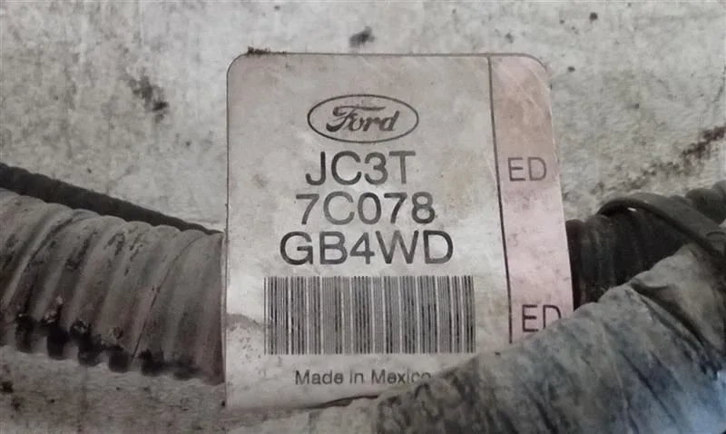 2018 Ford F250SD Transmission Wire Harness JC3T-7C078-ED (Part 658) image 3