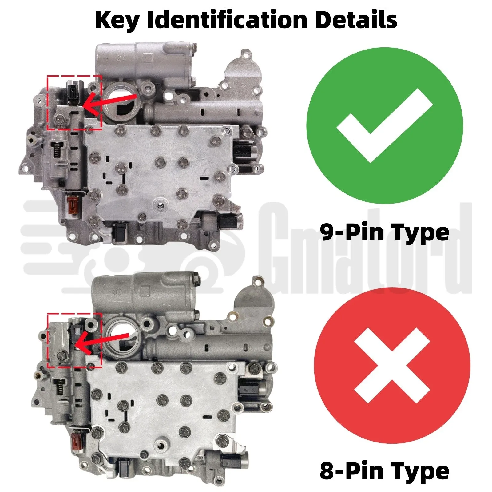 Toyota Yaris Transmission Valve Body U340E U341E U341F image 2