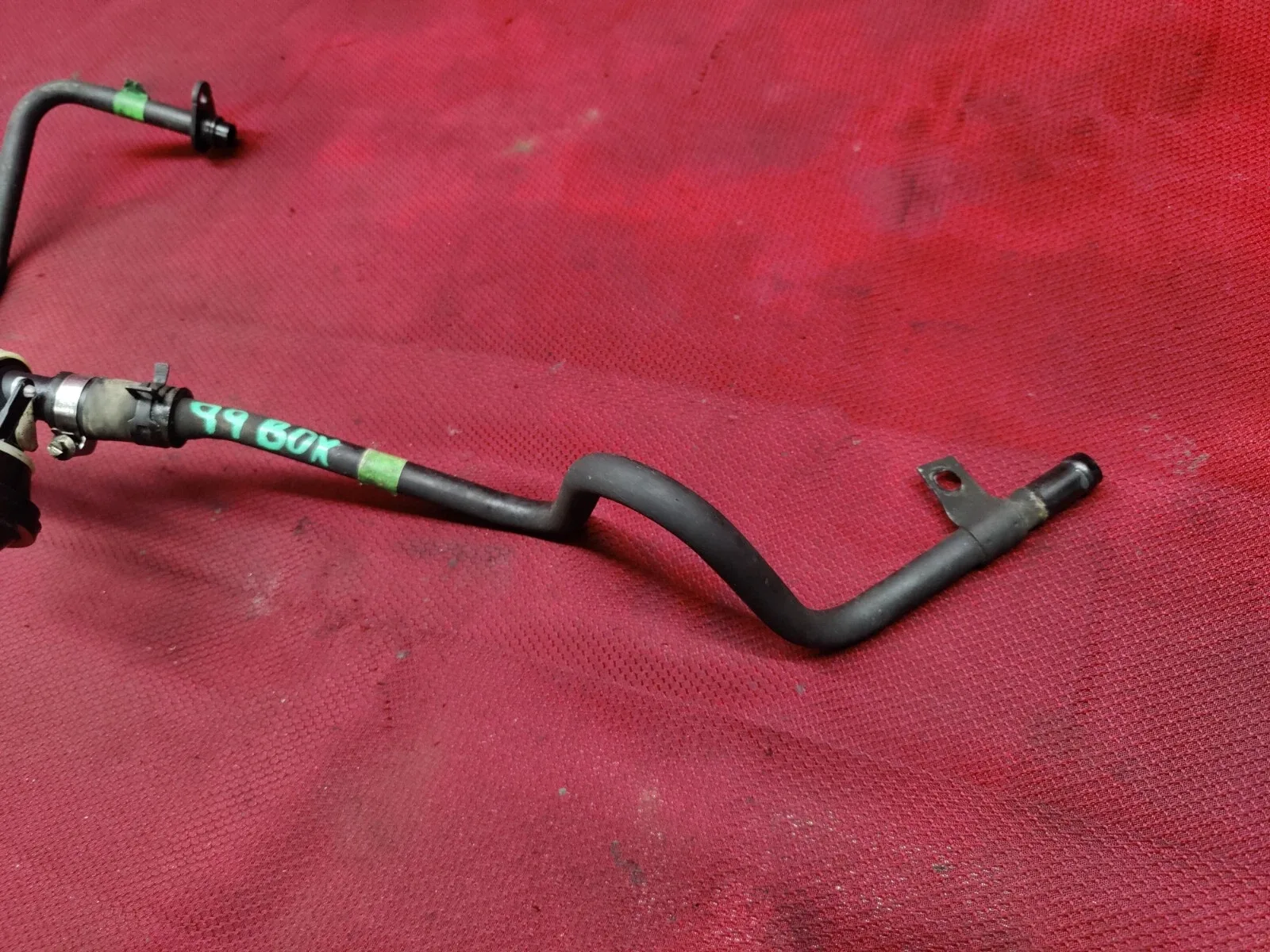 PORSCHE BOXSTER CAYMAN AUTO AUTOMATIC TRANSMISSION OIL COOLER LINE HOSE VALVE image 2
