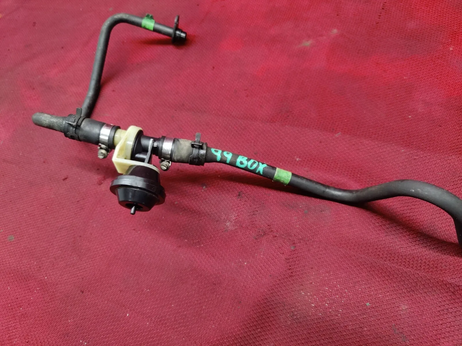 PORSCHE BOXSTER CAYMAN AUTO AUTOMATIC TRANSMISSION OIL COOLER LINE HOSE VALVE image 3