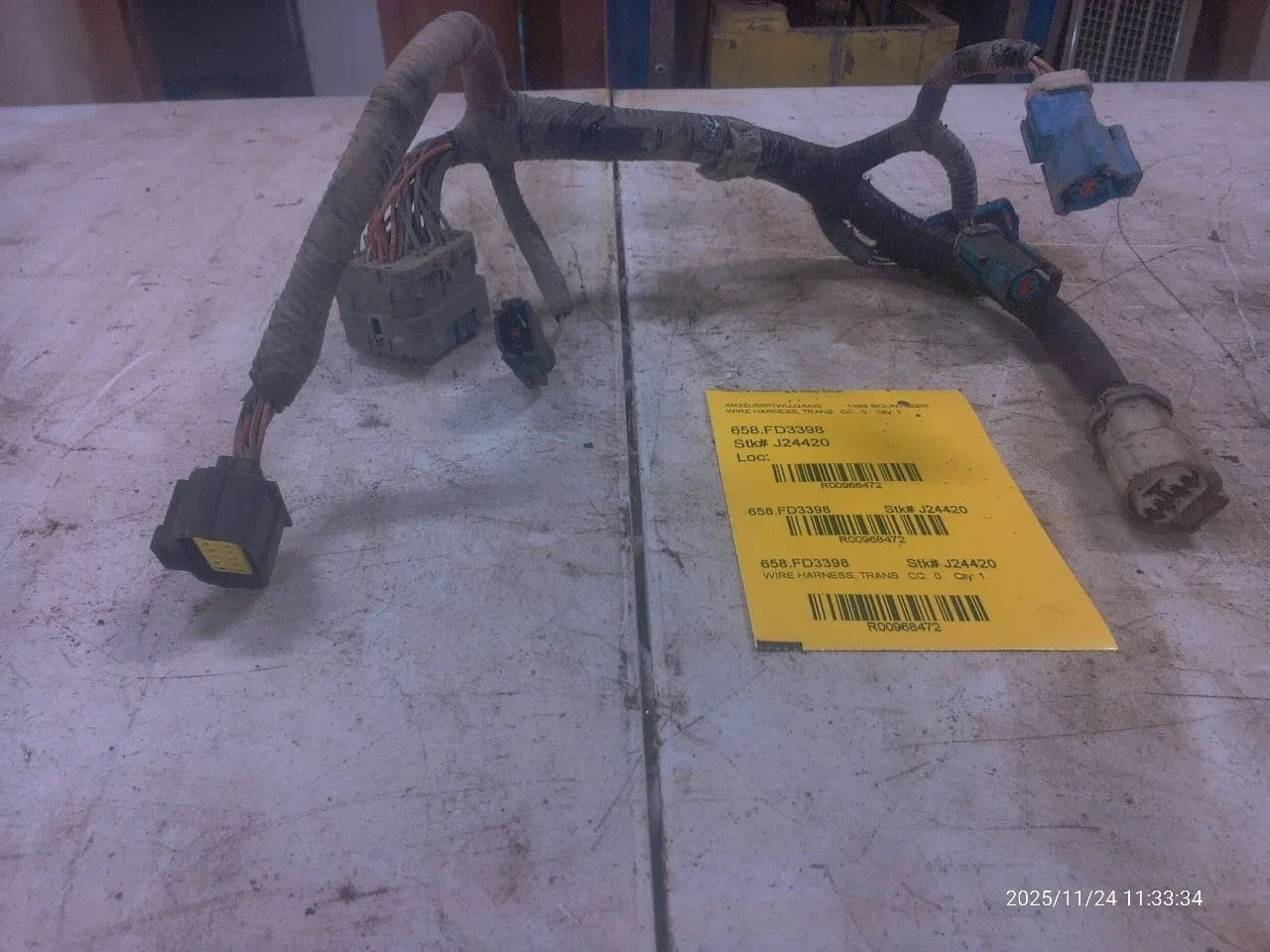 MOUNTNEER 1998 Transmission Wire Harness 968472 image 3