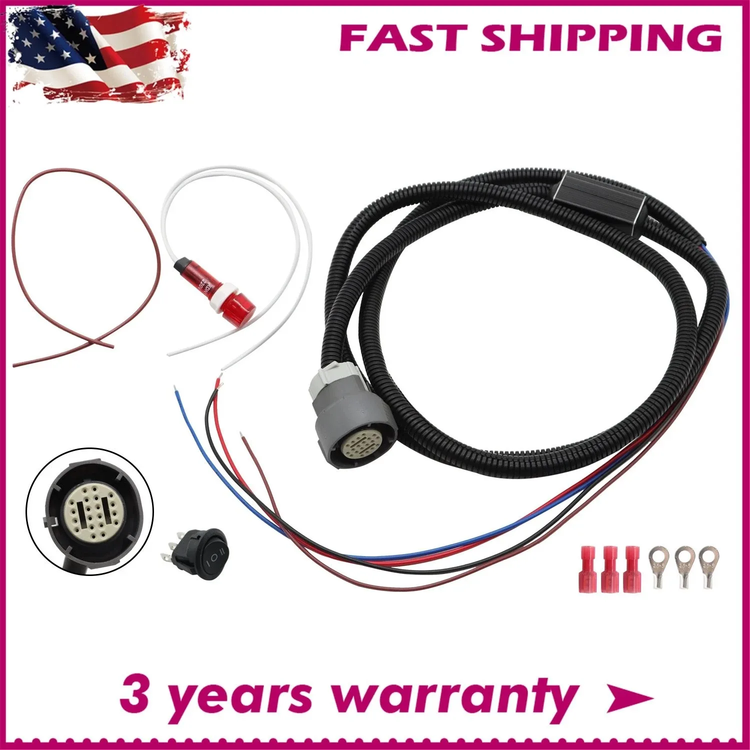 1993-2008 4L60E Transmission Wire Harness Adapter Standalone Controller - For NCR60E, 4L60E