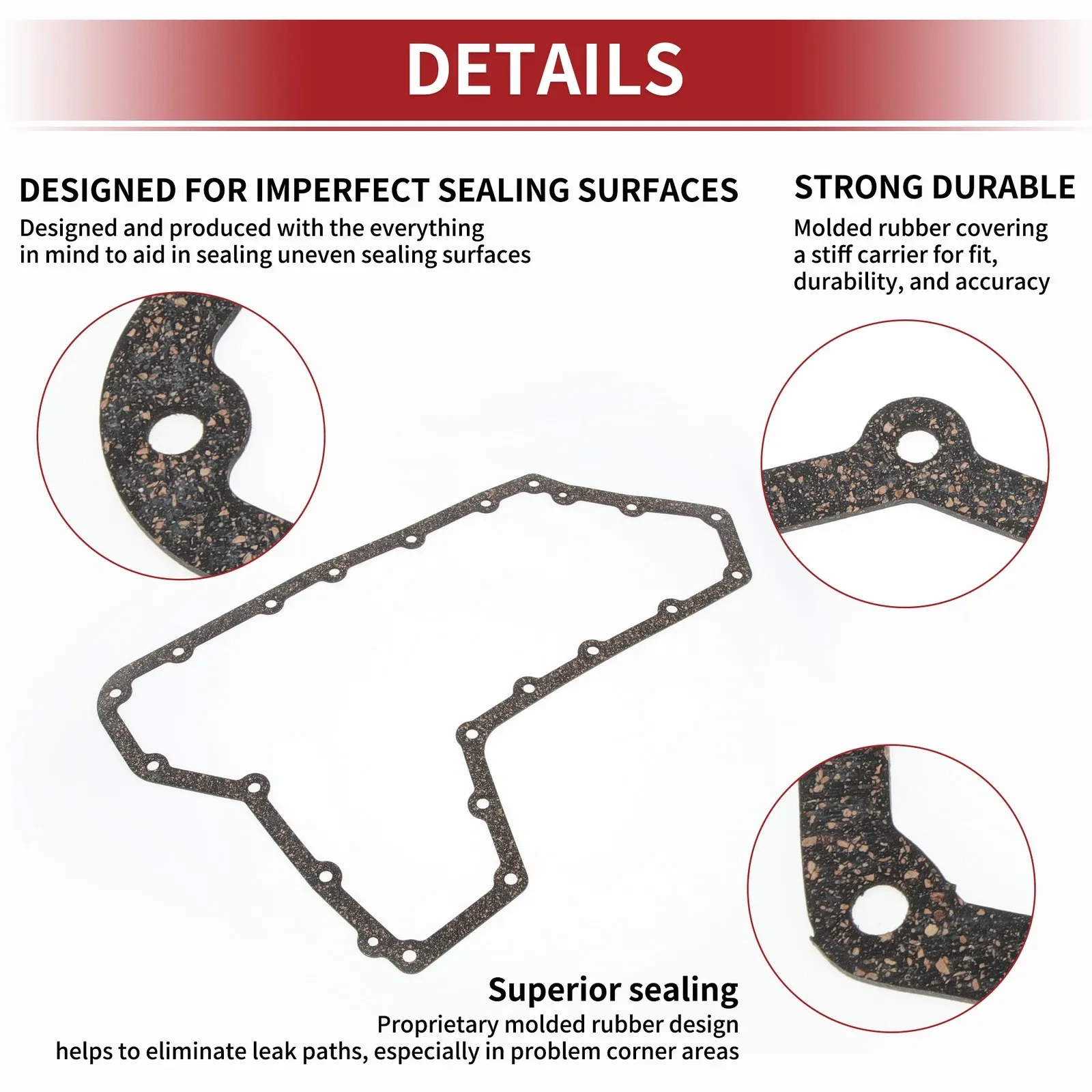 2007-2012 Nissan Altima Oil Pan Gasket 313971XE0A image 4