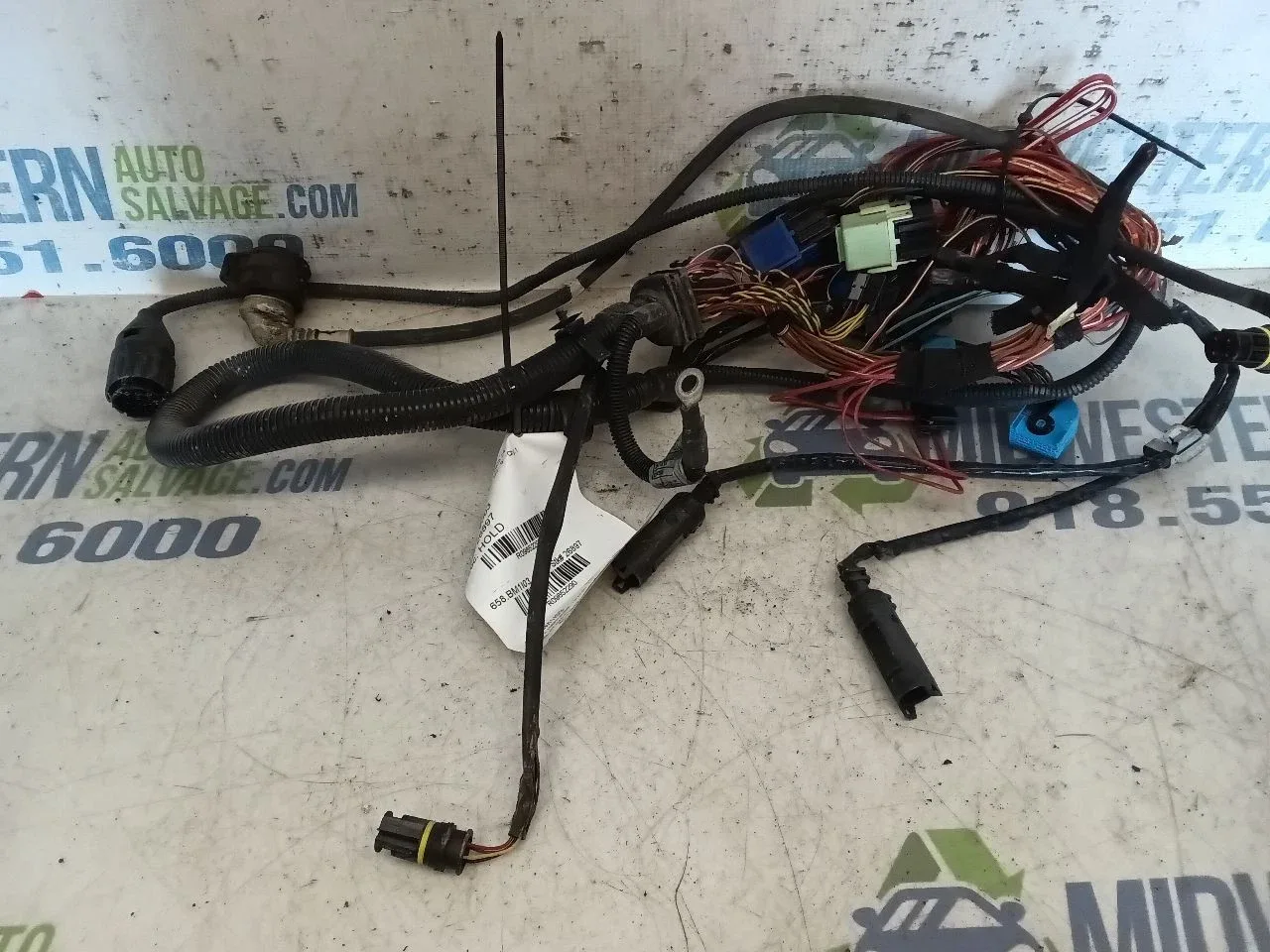 2003 BMW Z4 Transmission Wire Harness 658.BM1I03 image 2