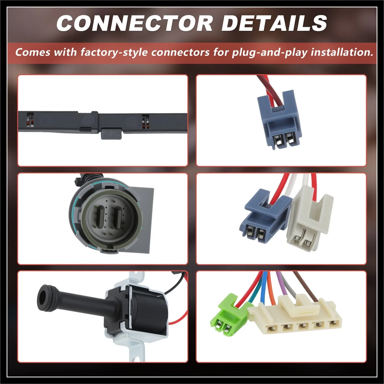 350-0025 Transmission Internal Wire Harness w/TCC Solenoid for 4L60E / 4L65E image 4