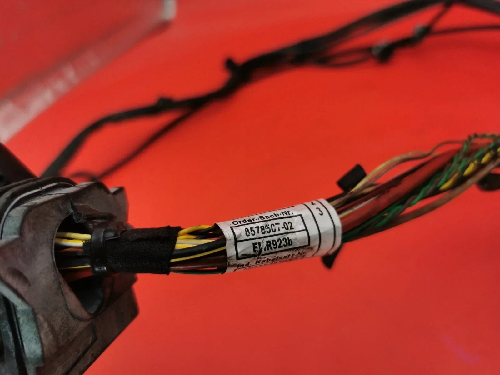 2014-2015 BMW 328d F30 Automatic Transmission Wire Harness image 4