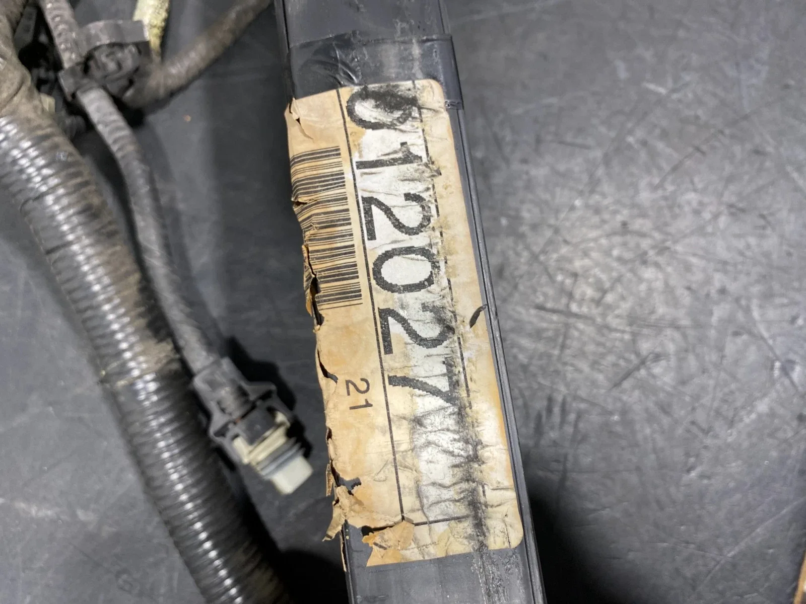 2012 Chevrolet Corvette C6 Manual Transmission Wiring Harness MPN 22810991 image 3