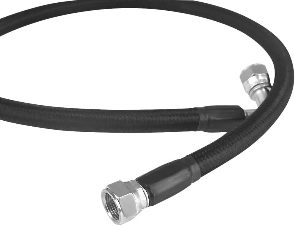 1996-2002 Dodge Ram 5.9L Cummins 47RE Transmission Cooler Lines Kit (SS) image 3