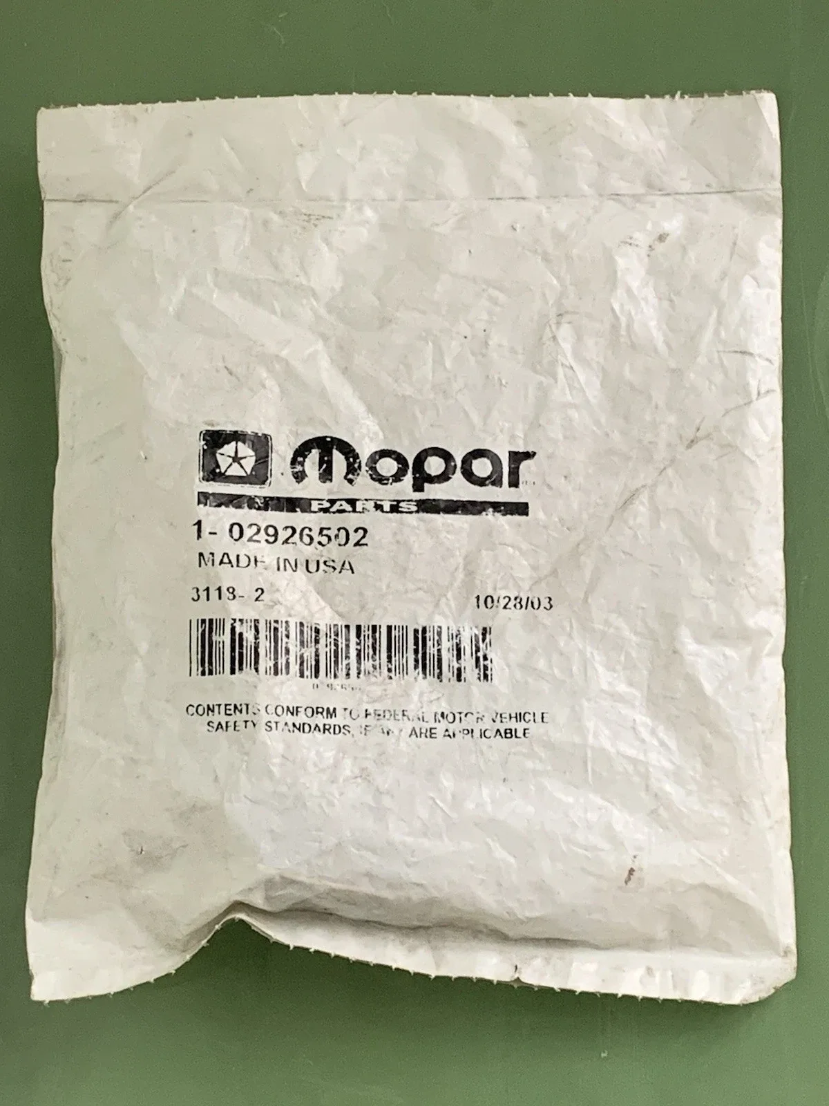 Mopar Neutral Safety Switch Connector Wiring Harness MPN 1-02926502