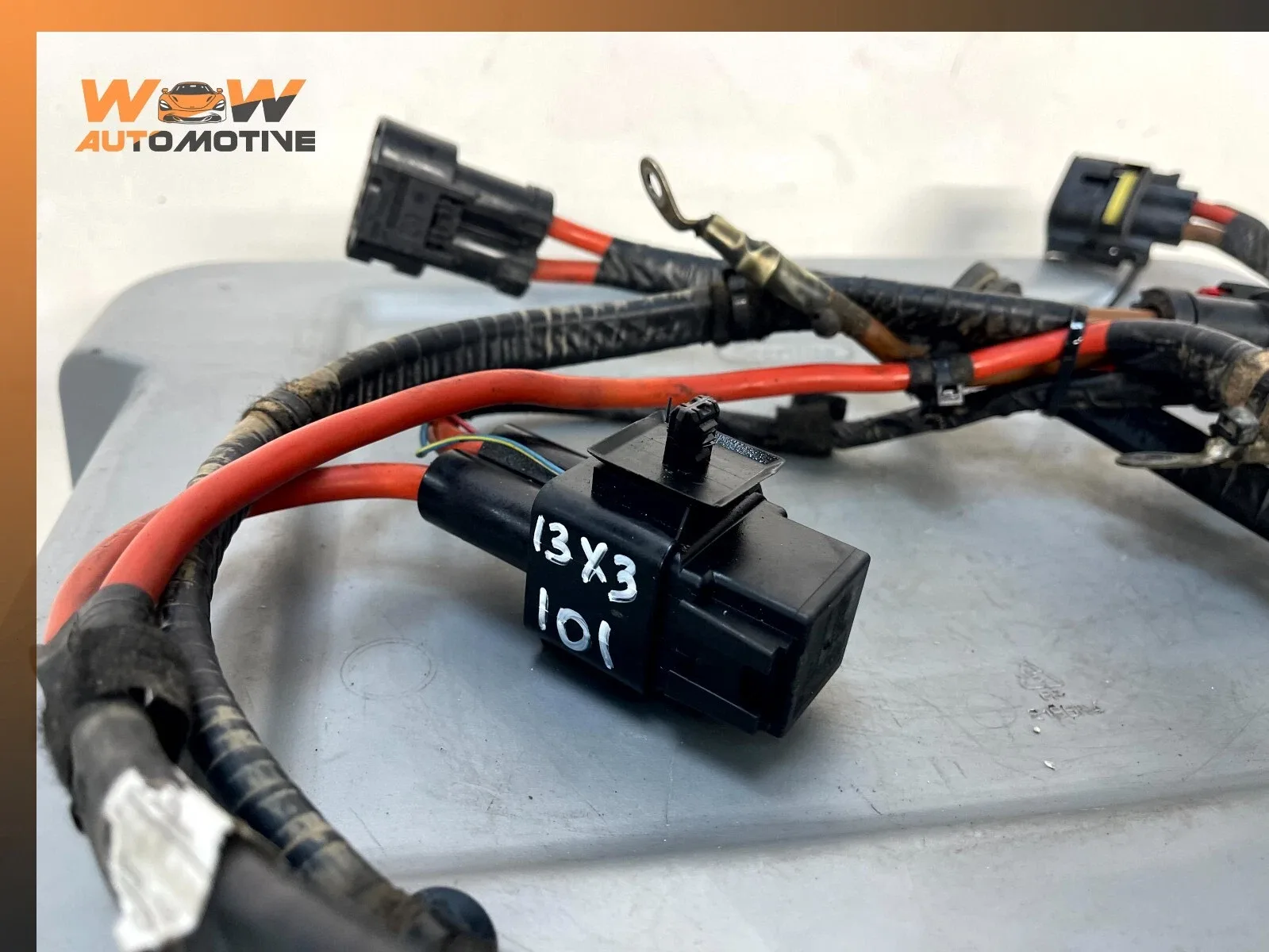 2013 BMW F25 X3 28iX TRANSMISSION WIRE WIRING HARNESS OEM image 2