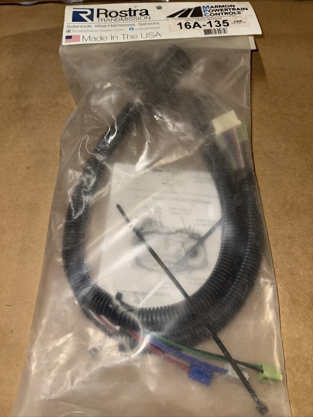 GM 4T65E New INTERNAL UNIVERSAL WIRE HARNESS, 97 up image 3