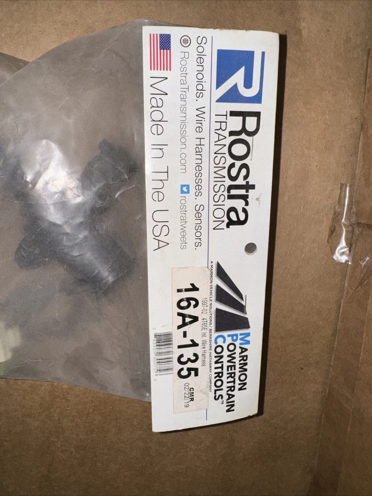 GM 4T65E New INTERNAL UNIVERSAL WIRE HARNESS, 97 up