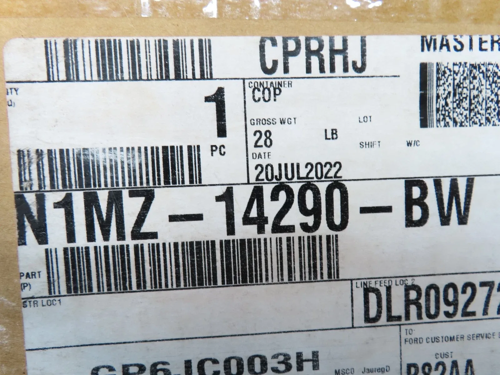 2022 Ford Explorer Front Wiring Harness N1MZ-14290-BW image 4