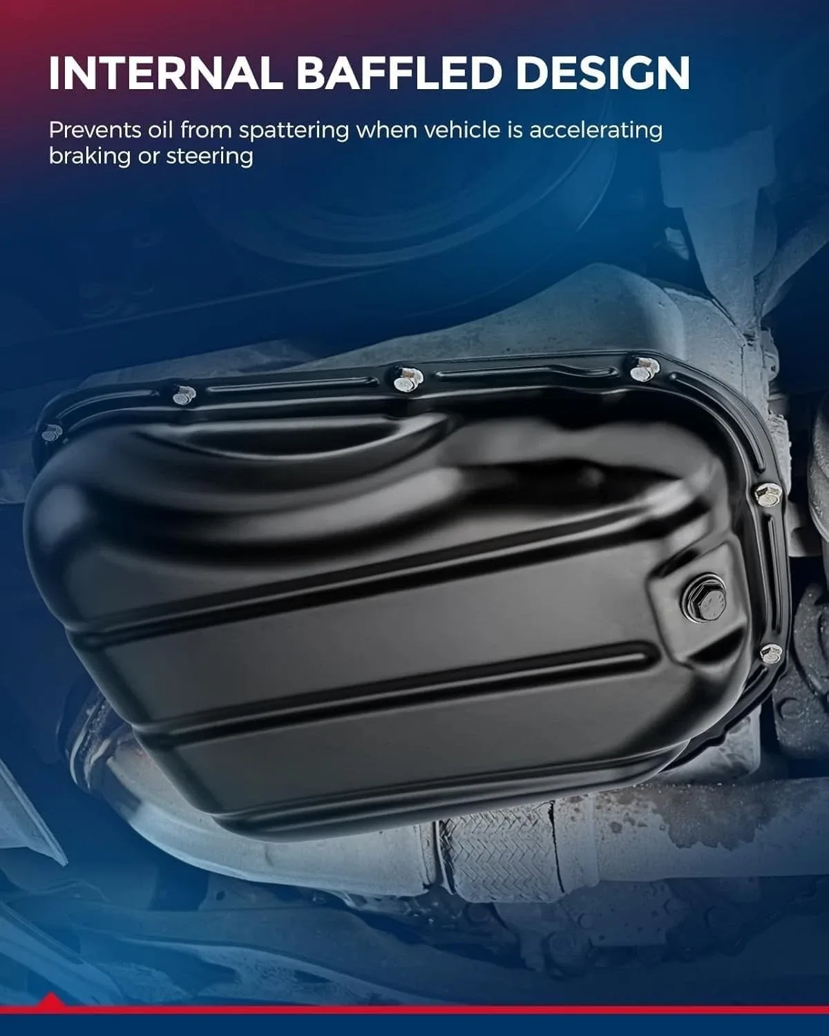 Transmission Oil Pan for Ford F-250 F-350 F-450 F-550 E-350 E-450 Super Duty image 4