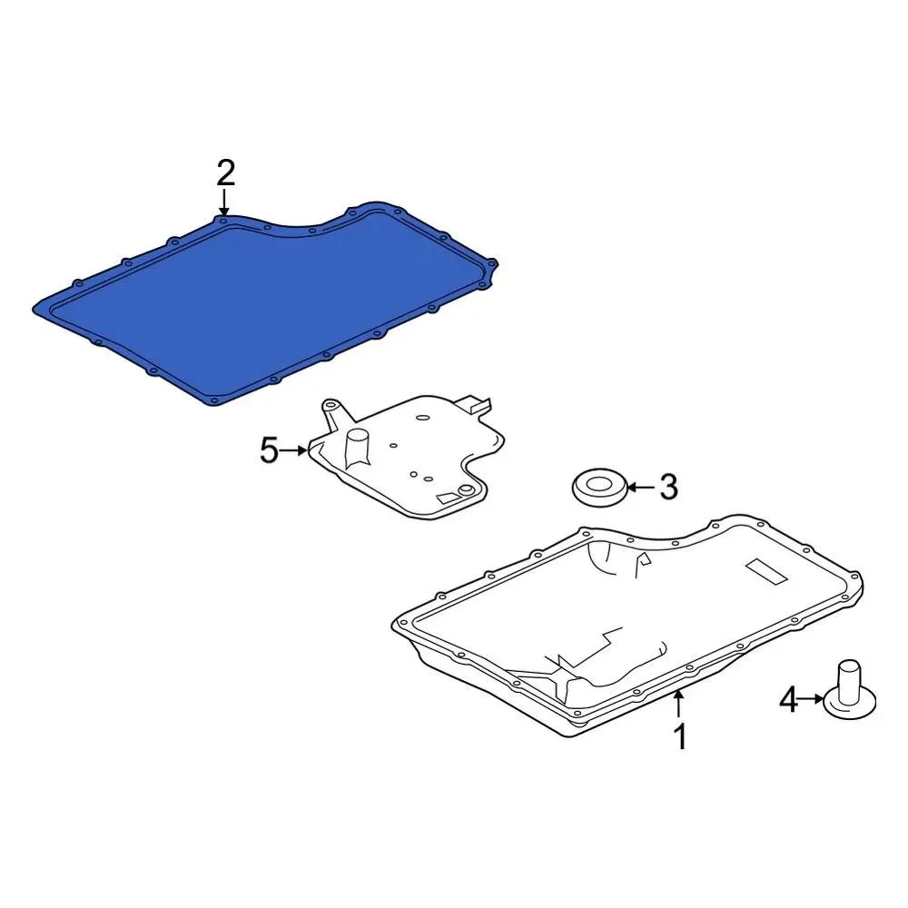 For Ford F-250 Super Duty 2020-2026 Ford PC3Z7F396A Transmission Oil Pan Gasket image 4