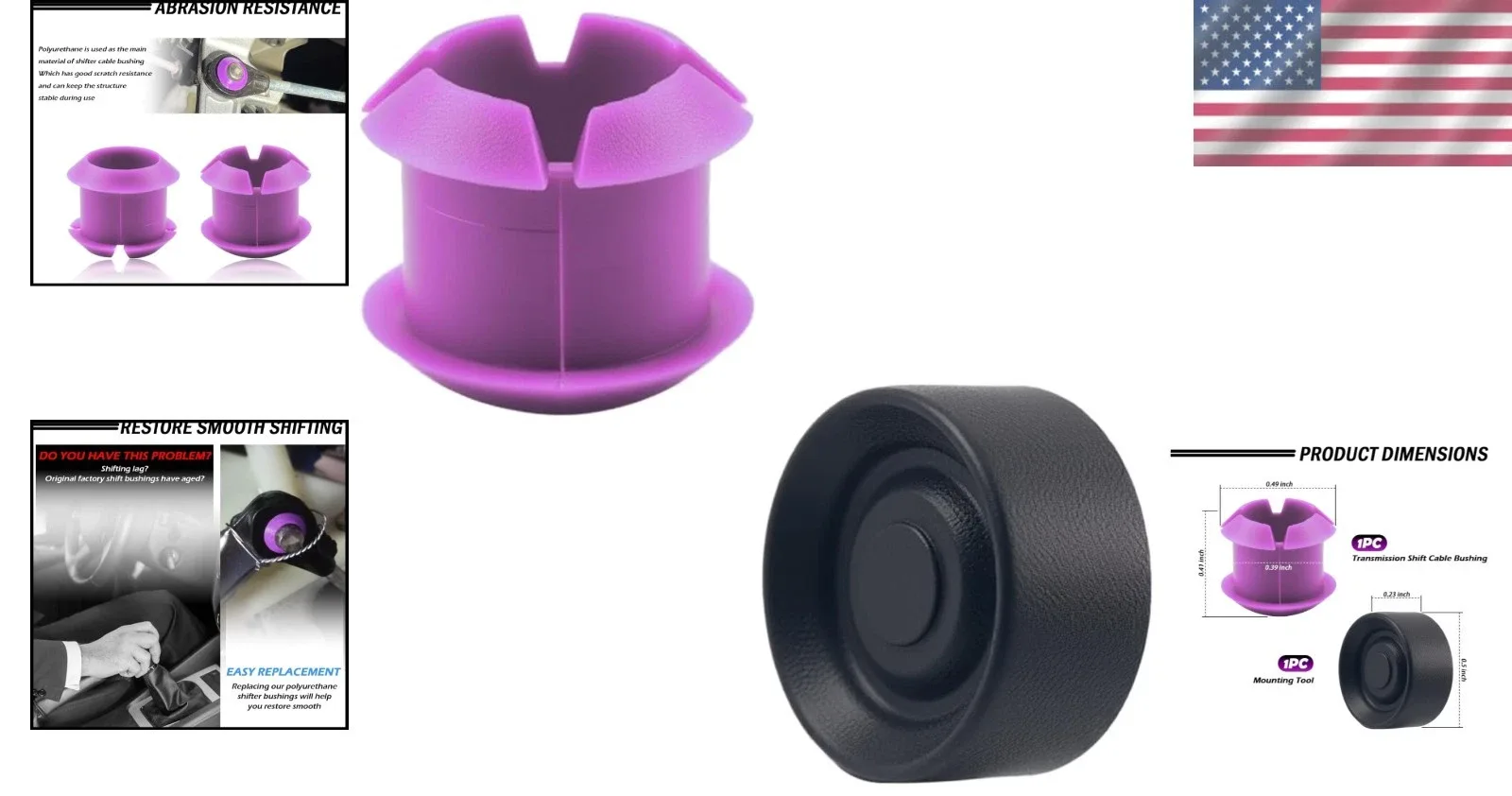 Shifter Bushing Kit 3382242030 for Lexus / Pontiac / Mitsubishi image 2