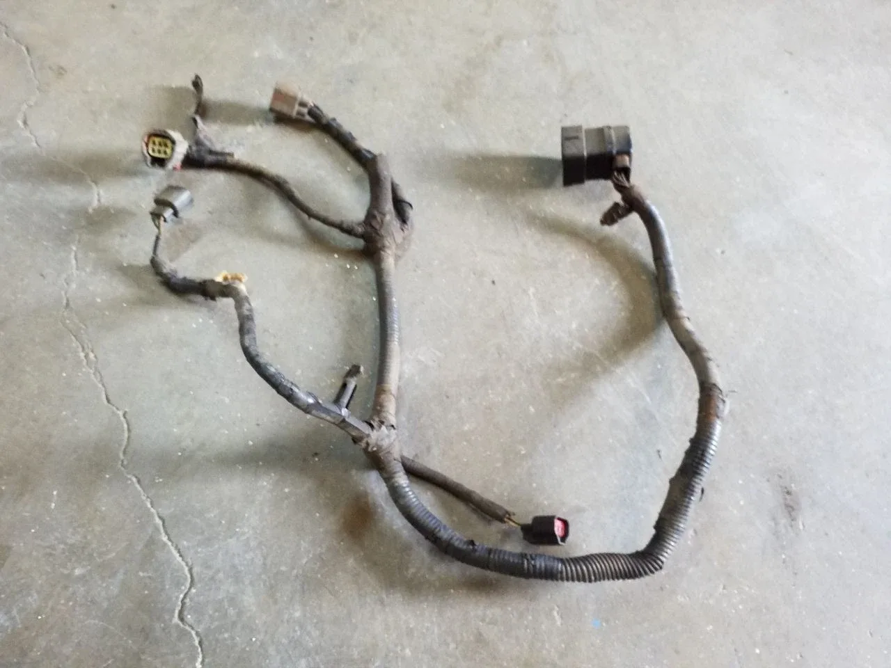 2005-2007 Ford F250/F350 4WD Automatic Transmission Wire Harness 658.FD8N06 image 3