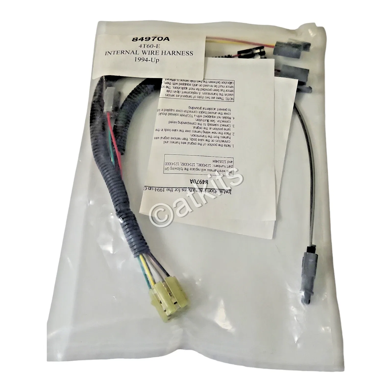 INTERNAL WIRE HARNESS 4T60-E. 94-UP. IND: 84970A
