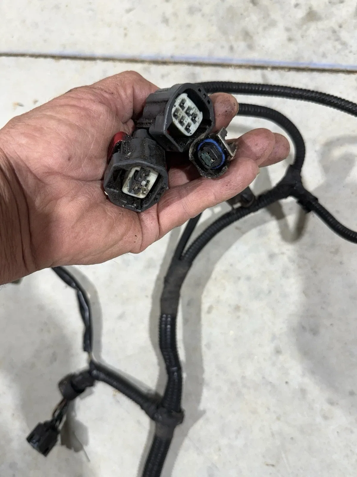 2004 DODGE RAM OEM MOPAR CUMMINS TRANSMISSION WIRING 56051726AA  201604 image 2