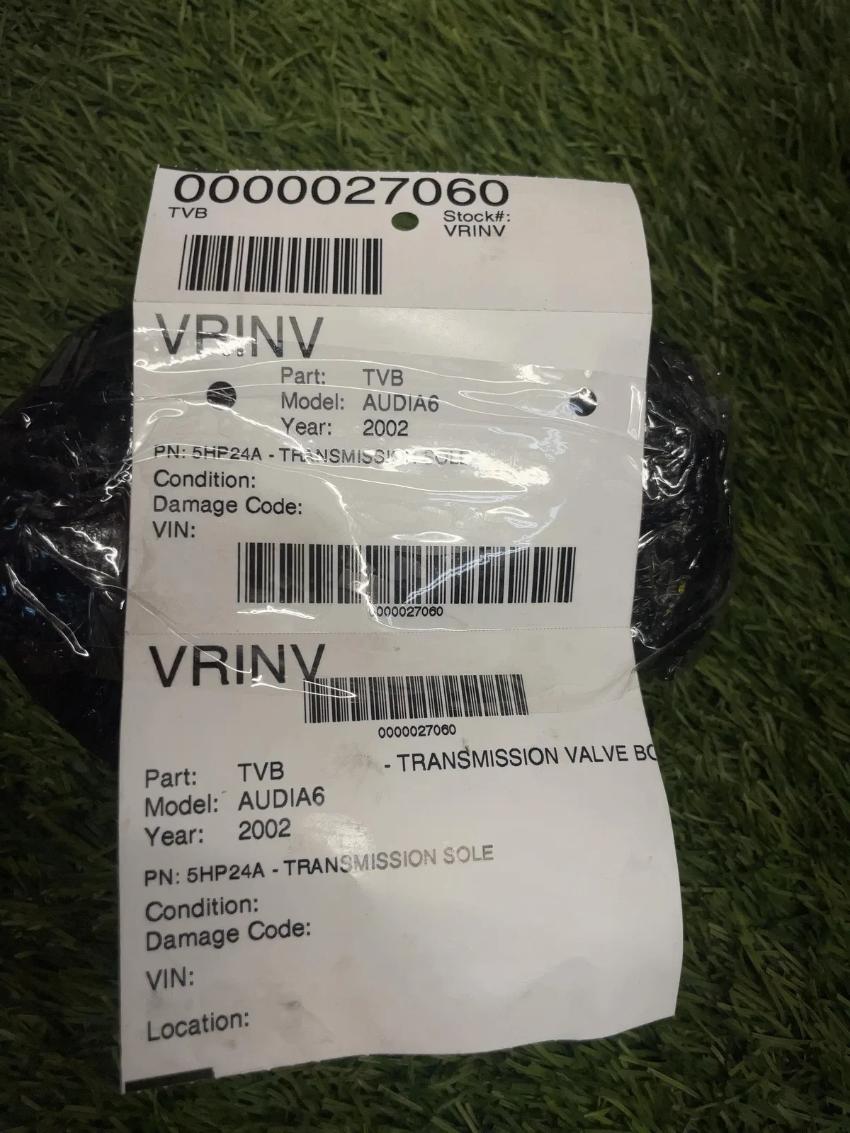 2002 Audi A6 Transmission Solenoid with Wire Harness (OEM) image 3